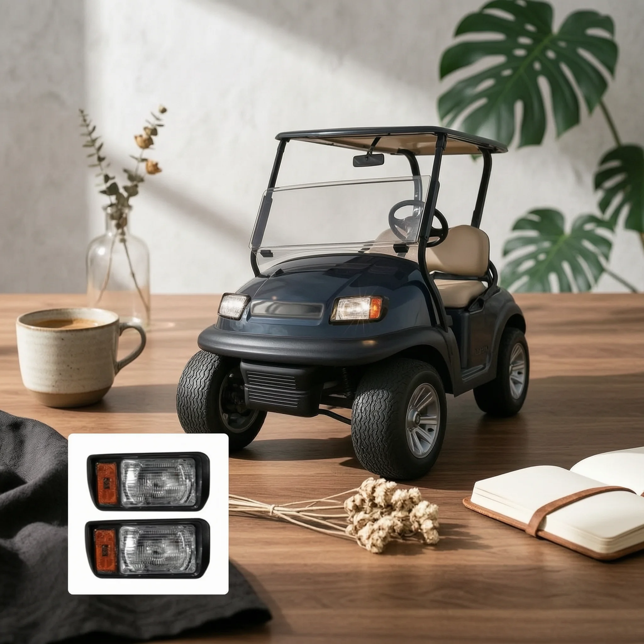 2 Pieces Front Halogen Headlight Factory Design Golf Vehicle Front Light Golf Vehicle Headlight Kit Street Legal Vehicle
2 Pieces Front Halogen Headlight Factory Design Golf Vehicle Front Light Golf Vehicle Headlight Kit Street Legal Vehicle