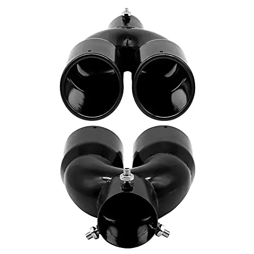 Black Universal Dual Exhaust Tip With Slanted Cut For 1.5–2.5 Inch Pipes Car Tailpipe Decorative Muffler End
Black Universal Dual Exhaust Tip With Slanted Cut For 1.5–2.5 Inch Pipes Car Tailpipe Decorative Muffler End