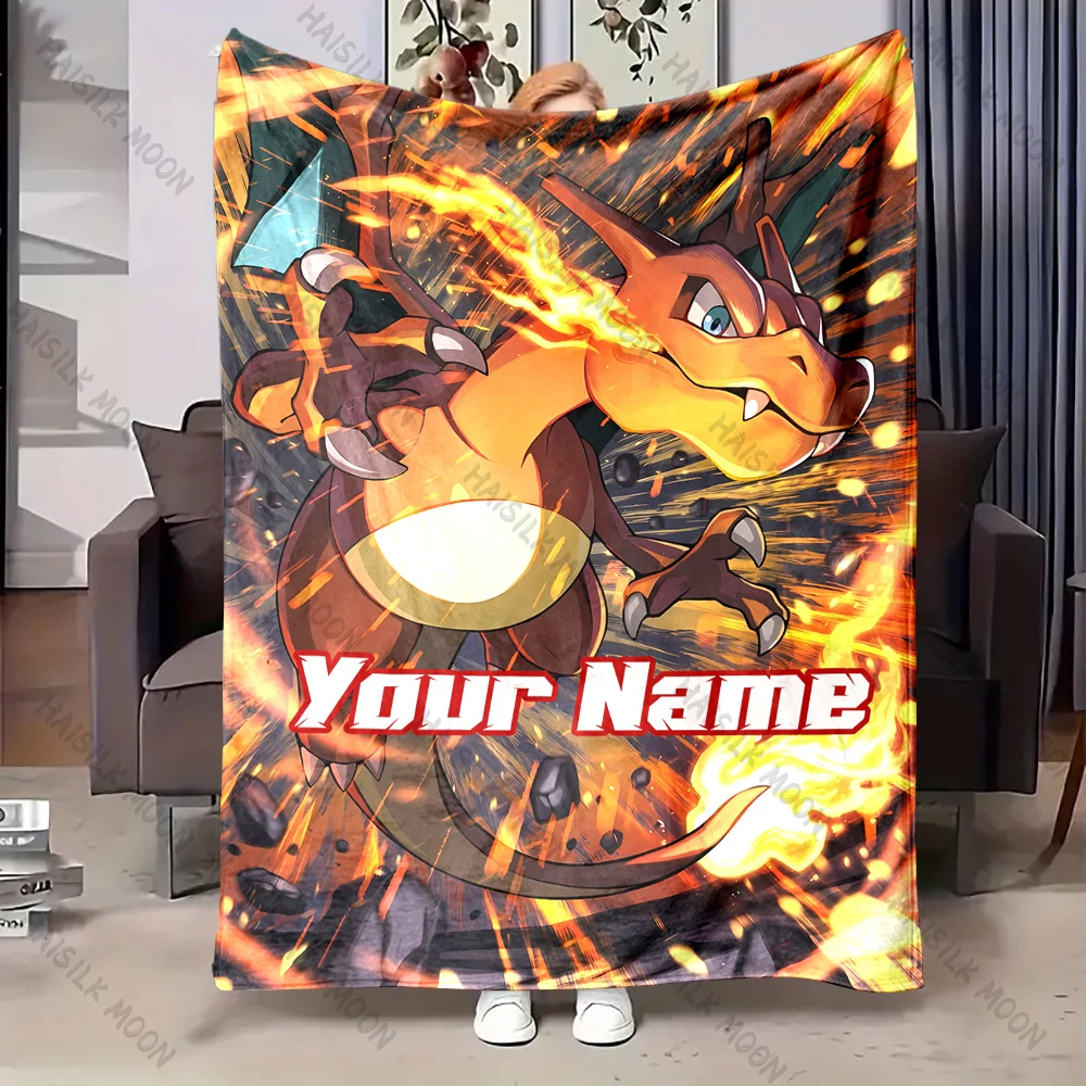 Custom Name Personalized Blanket Pokemon Charizard Fluffy Soft Flannel Sofa Adult Blanket Office Lunch Break Blanket Kid Gift
Custom Name Personalized Blanket Pokemon Charizard Fluffy Soft Flannel Sofa Adult Blanket Office Lunch Break Blanket Kid Gift