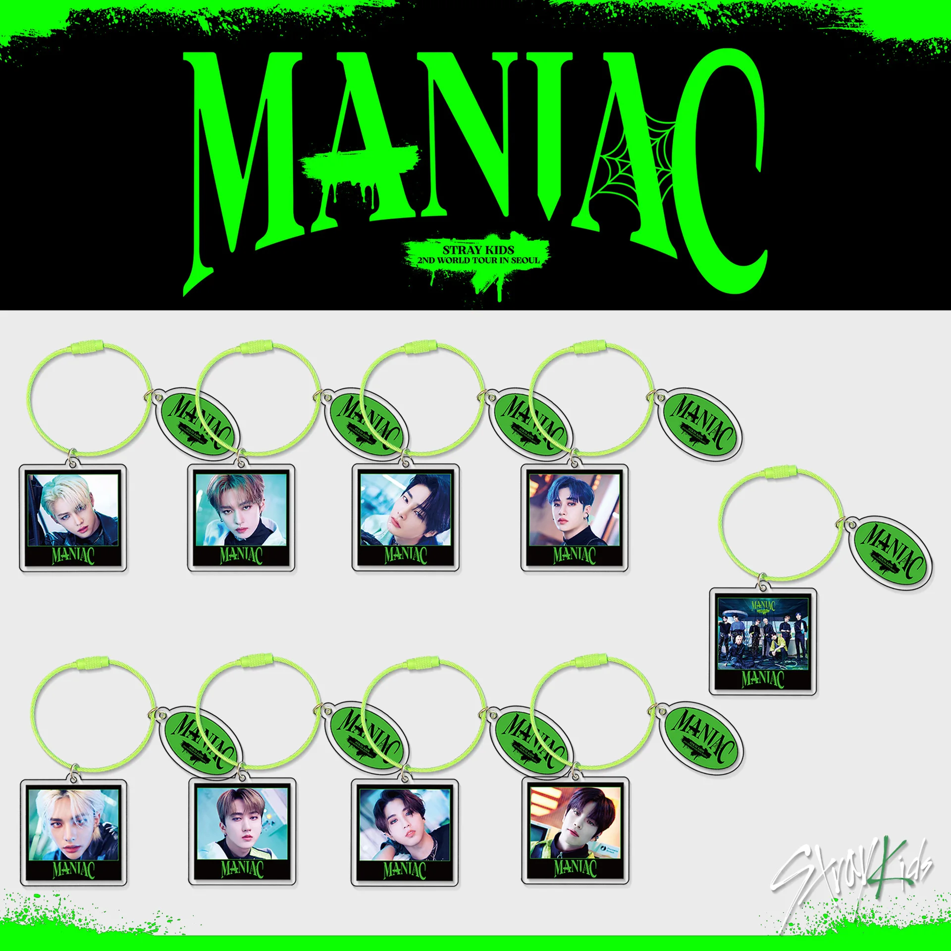 SKZOO Men's Team Keychain Bag Keychain New Song Surrounding Acrylic Steel Wire Backpack Pendant
SKZOO Men's Team Keychain Bag Keychain New Song Surrounding Acrylic Steel Wire Backpack Pendant