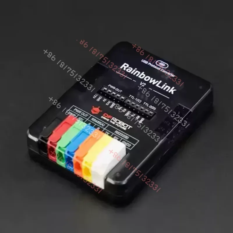 Chipboard Dfrobot Rainbowlink V2 Usb to Serial Converter, 4-channel Isolated Rs485 Rs232 Dual Ttl With 12v Integrated
Chipboard Dfrobot Rainbowlink V2 Usb to Serial Converter, 4-channel Isolated Rs485 Rs232 Dual Ttl With 12v Integrated