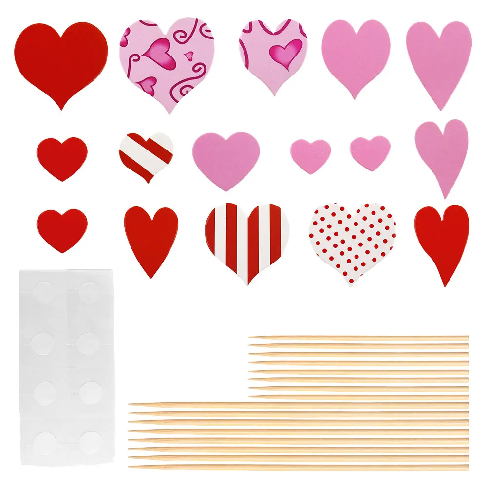 10Packs Heart Design Cake Picks Exquisite Cupcake Toppers for Valentine's Day Cake Decoration Festival Party Baking Ornament
10Packs Heart Design Cake Picks Exquisite Cupcake Toppers for Valentine's Day Cake Decoration Festival Party Baking Ornament
