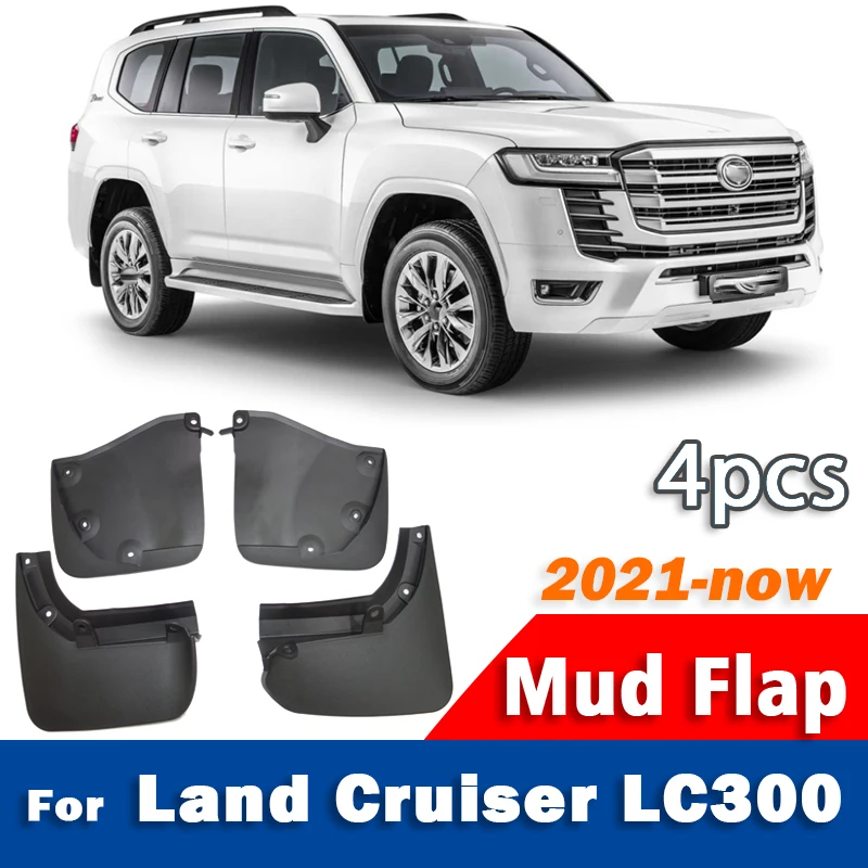 FOR TOYOTA Land Cruiser LC LC300 Mudguard Car Mudflaps Fender Mud Flap Guards Splash Mudguard Car Accessories 1set 4pcs 2021-on
FOR TOYOTA Land Cruiser LC LC300 Mudguard Car Mudflaps Fender Mud Flap Guards Splash Mudguard Car Accessories 1set 4pcs 2021-on