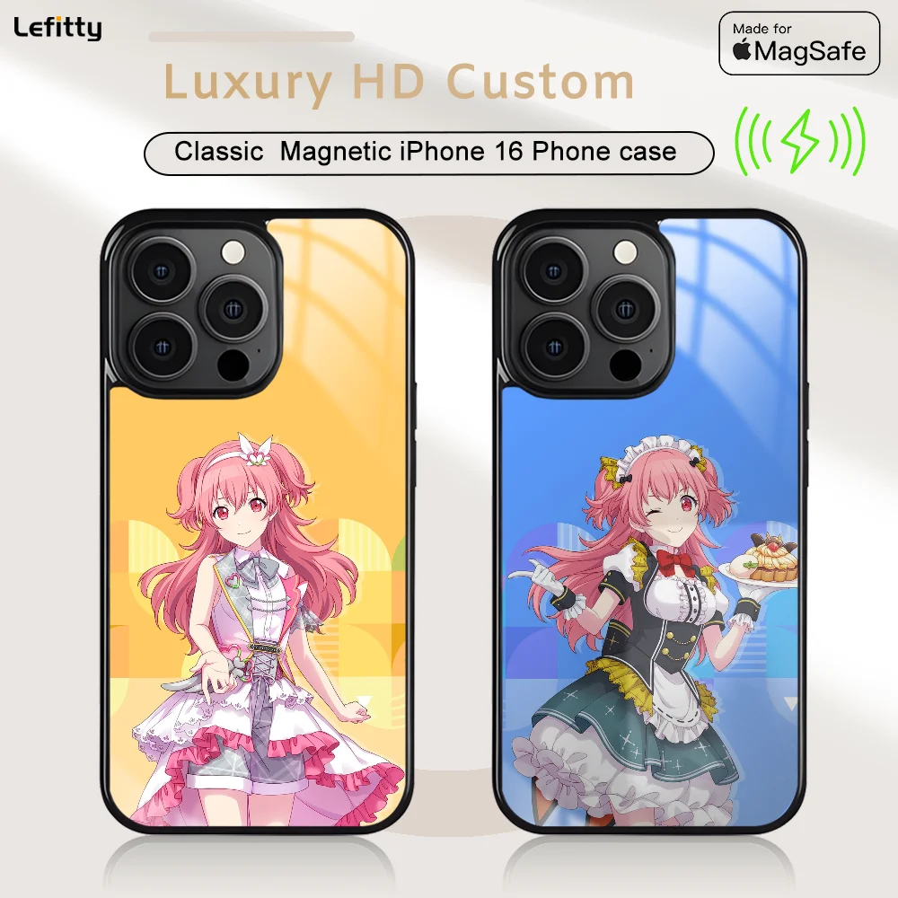 Momoi Airi-Game Phone Case For IPhone 16 15 14 13 12 11 Pro Max Plus Mini Magnetic Magsafe Wireless Charging Cover
Momoi Airi-Game Phone Case For IPhone 16 15 14 13 12 11 Pro Max Plus Mini Magnetic Magsafe Wireless Charging Cover