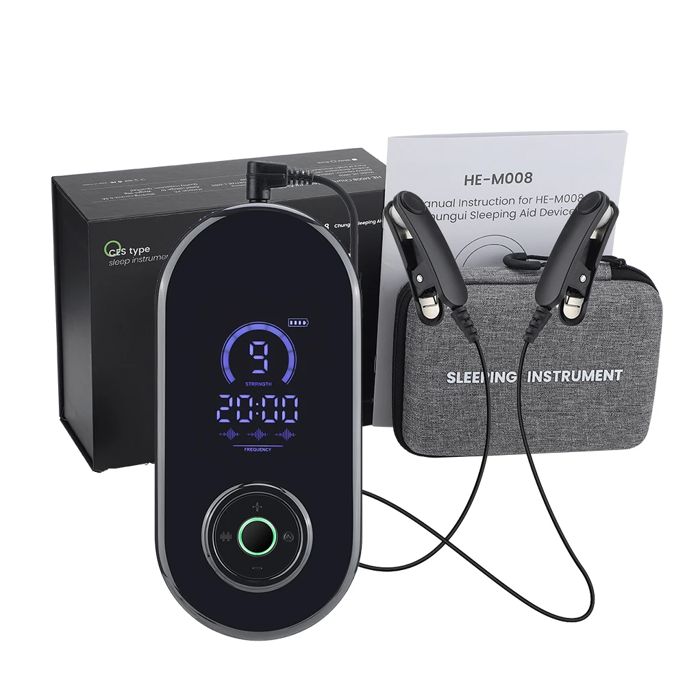 CES Ear Clip Sleep Aid 9 Levels 3 Modes Microcurrent Insomnia Reliever Natural Physical Smart Sleep Helper Anxiety Stress Relief
CES Ear Clip Sleep Aid 9 Levels 3 Modes Microcurrent Insomnia Reliever Natural Physical Smart Sleep Helper Anxiety Stress Relief