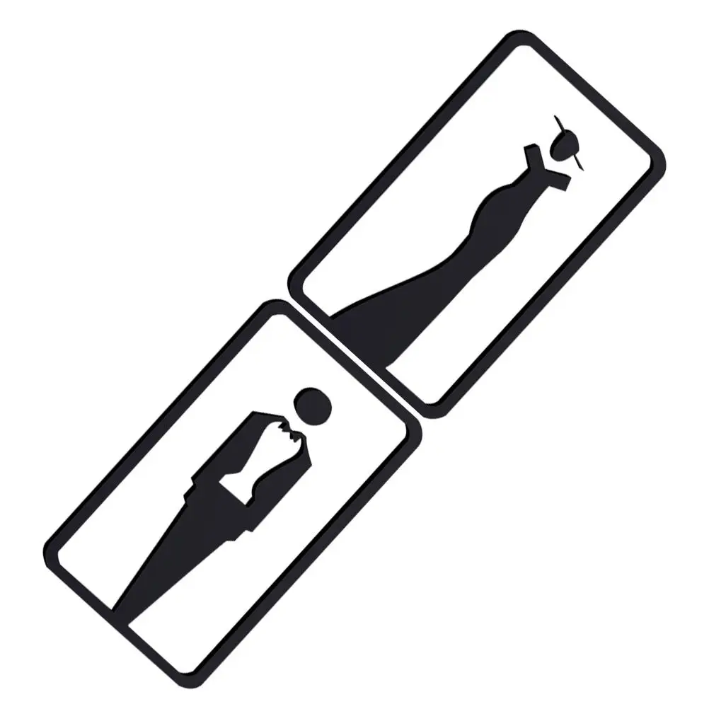 Acrylic Bathroom Restroom Sign Sticker Material Clear Identification Stylish Design Minimalist Decor Versatile Use Easy
Acrylic Bathroom Restroom Sign Sticker Material Clear Identification Stylish Design Minimalist Decor Versatile Use Easy