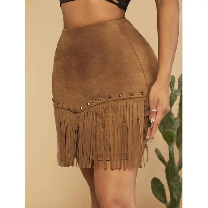 High Waist Skirt Faionable Tassel Hem Tight Fit Casual Sport Suit Seven Sve Length Autumn Season No Brand
High Waist Skirt Faionable Tassel Hem Tight Fit Casual Sport Suit Seven Sve Length Autumn Season No Brand