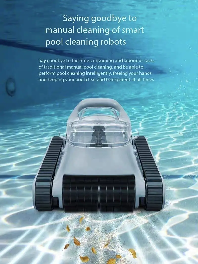 Automatic Cordless Wall-Climbing Robot Pool Cleaner Outdoor Swimming Pool Vacuum with Wall-Climbing Feature
Automatic Cordless Wall-Climbing Robot Pool Cleaner Outdoor Swimming Pool Vacuum with Wall-Climbing Feature