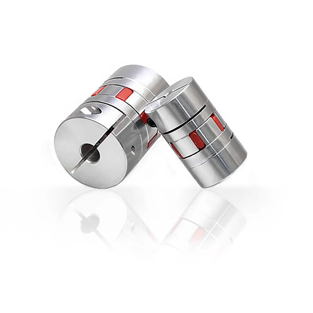 Гибкая щелепа с ЧПУ, соединительная муфта пауковой сливы, соединительная муфта вала D40 L65 мм 14/17 мм со шпоночным пазом 5 мм на одном конце для двигателя Nema23 Nema34
Гибкая щелепа с ЧПУ, соединительная муфта пауковой сливы, соединительная муфта вала D40 L65 мм 14/17 мм со шпоночным пазом 5 мм на одном конце для двигателя Nema23 Nema34