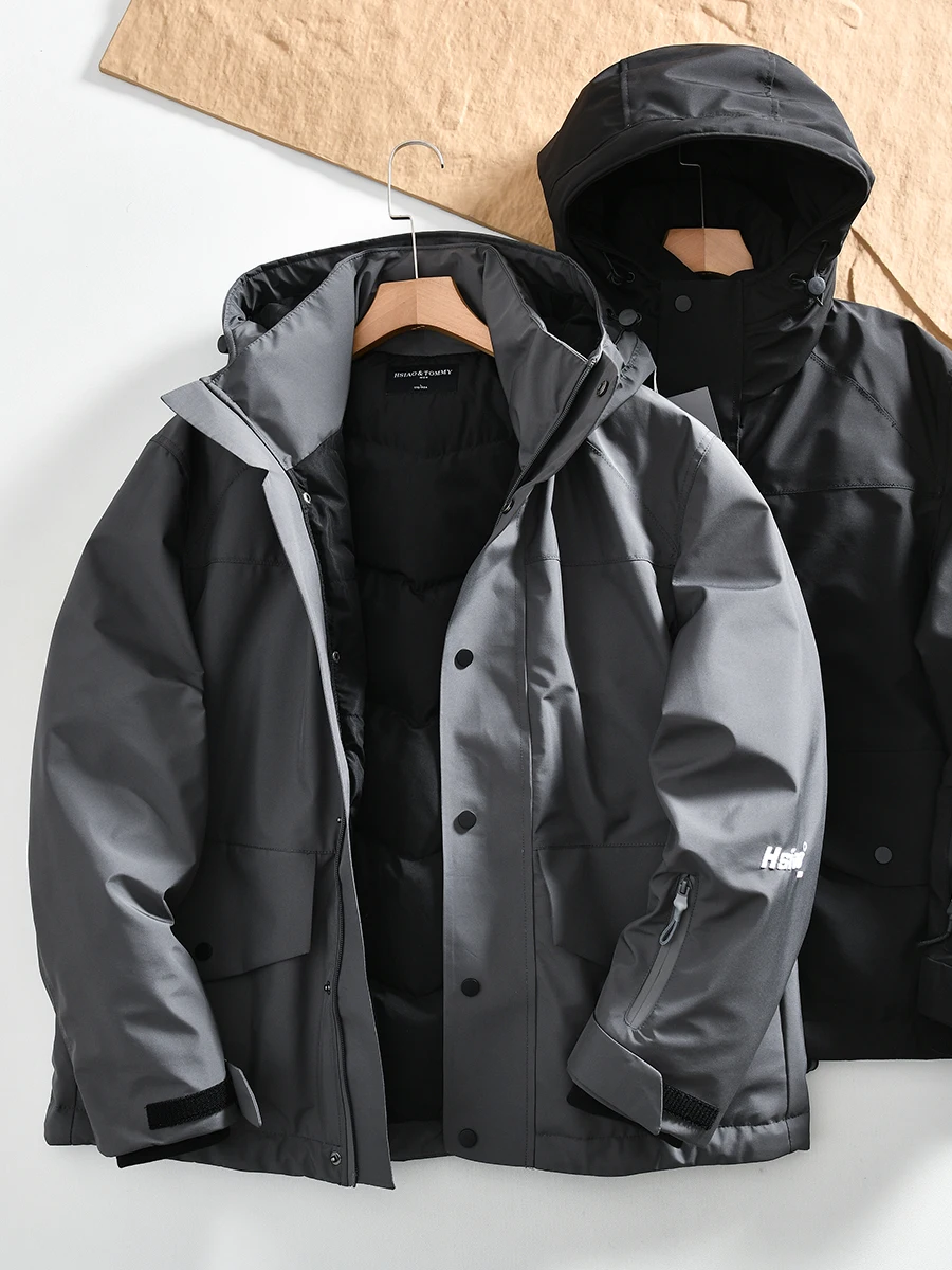 New Arrival Thickened Winter Outdoor Men's down Jacket Windproof Waterproof Hooded Duck down Coat Fashion Urban Style Youth Wear
New Arrival Thickened Winter Outdoor Men's down Jacket Windproof Waterproof Hooded Duck down Coat Fashion Urban Style Youth Wear