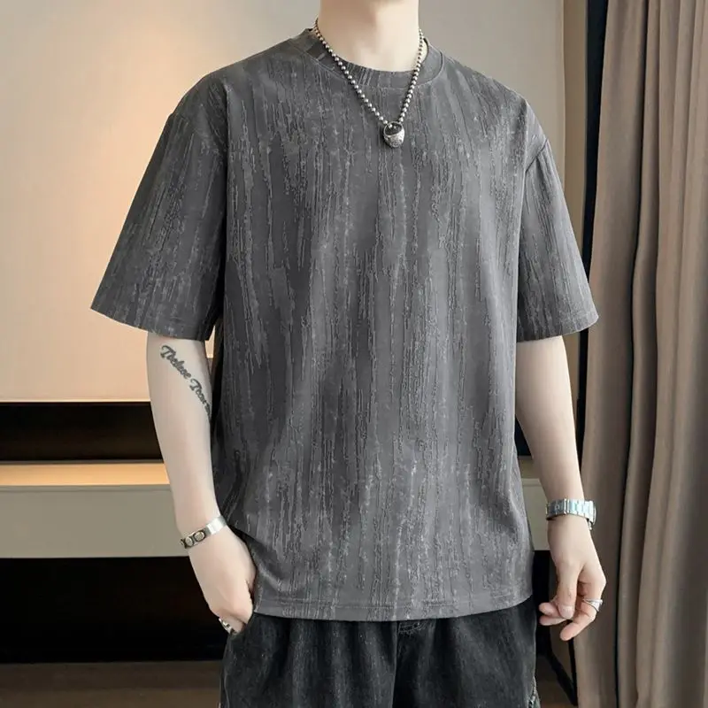 T Shirt for Men O Neck Loose Baggy Plain Man Tee Shirts Wholesale Casual Vintage Clothing Fashion Summer Streetwear Original Top
T Shirt for Men O Neck Loose Baggy Plain Man Tee Shirts Wholesale Casual Vintage Clothing Fashion Summer Streetwear Original Top