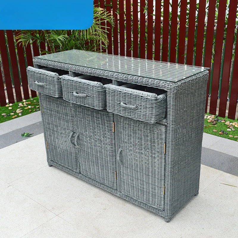 Outdoor cabinet rattan balcony locker door shoe cabinet household waterproof living room cabinet garden storage locker
Outdoor cabinet rattan balcony locker door shoe cabinet household waterproof living room cabinet garden storage locker