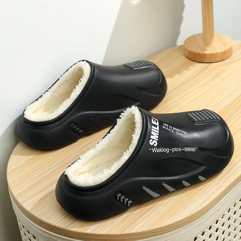 Slippers for Men Shoes for Men Add Velvet Soft and Comfortable Couple Women Home Shoes Thick Bottom Wear-resistant Winter Warm
Slippers for Men Shoes for Men Add Velvet Soft and Comfortable Couple Women Home Shoes Thick Bottom Wear-resistant Winter Warm