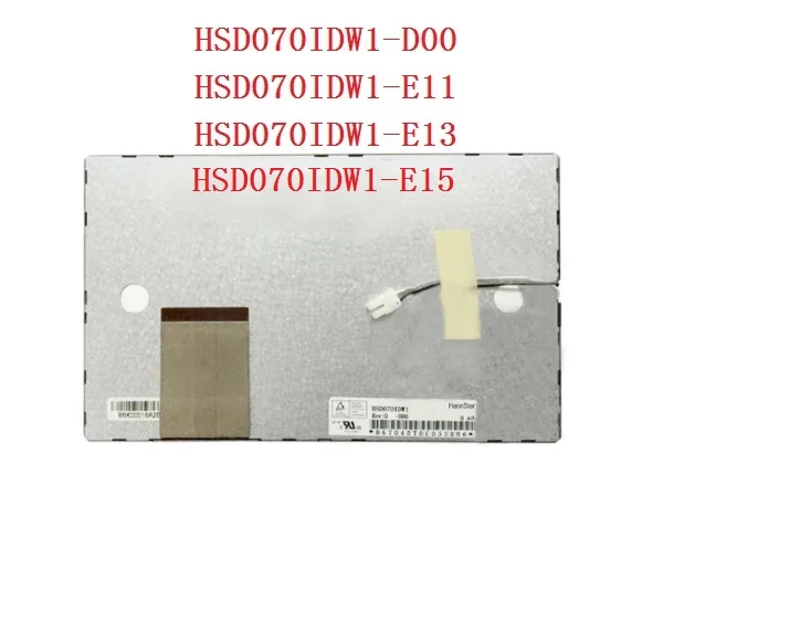 HSD070IDW1-E11 / HSD070IDW1-E13 / HSD070IDW1-E15 / HSD070IDW1-D00 HSD070IDW1 7-дюймовый ЖК-экран для автомобильного dvd gps навигатора lcd
HSD070IDW1-E11 / HSD070IDW1-E13 / HSD070IDW1-E15 / HSD070IDW1-D00 HSD070IDW1 7-дюймовый ЖК-экран для автомобильного dvd gps навигатора lcd