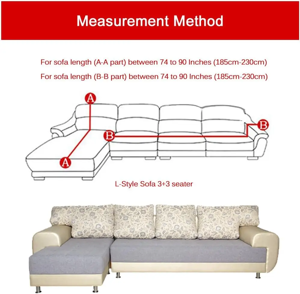 Sectional Sofa Covers 2 Pcs Stretch Couch Slipcover For L Shape Couch Chaise Sofa Furniture Protector Cover For Kids Dogs Pets
Sectional Sofa Covers 2 Pcs Stretch Couch Slipcover For L Shape Couch Chaise Sofa Furniture Protector Cover For Kids Dogs Pets