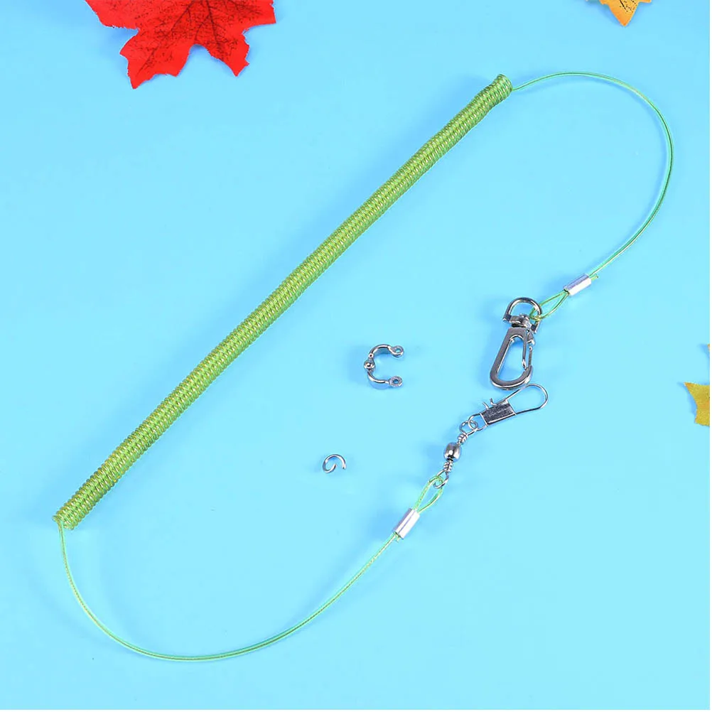 1pc 5 Meters Bird Leash Trainning Rope Flying Harness Anti-Bite Elastic String for Parrot - Claw Ring (Random Color)
1pc 5 Meters Bird Leash Trainning Rope Flying Harness Anti-Bite Elastic String for Parrot - Claw Ring (Random Color)