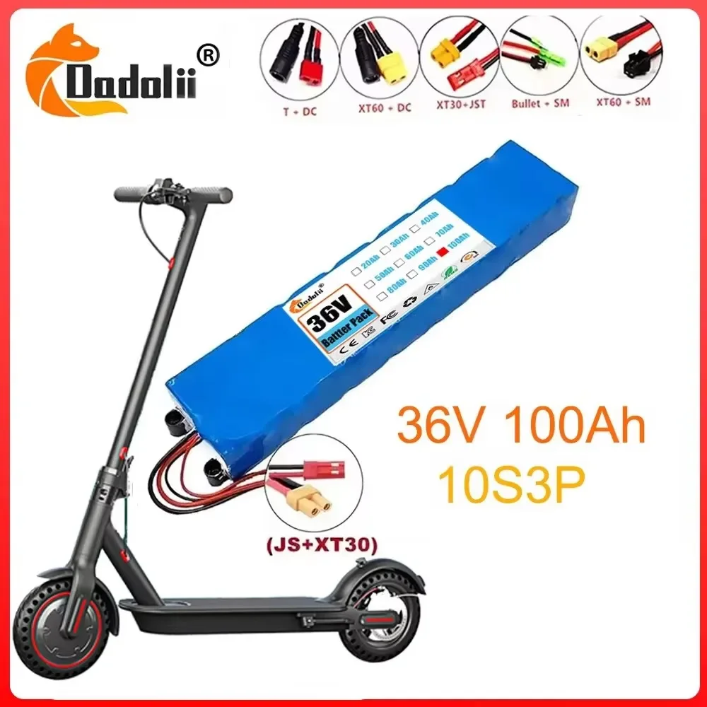 High quality 10S3P 36V 30Ah scooter battery with BMS board -100% brand new, free shipping
High quality 10S3P 36V 30Ah scooter battery with BMS board -100% brand new, free shipping