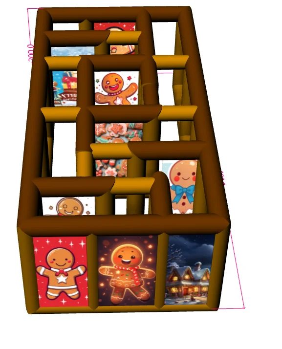 Зима приходит 2026 Новый год надувной лабиринт 6x3 м полная печать головоломка дом с привидениями надувной лазерный тег лабиринт Бесплатная доставка по воздуху
Зима приходит 2026 Новый год надувной лабиринт 6x3 м полная печать головоломка дом с привидениями надувной лазерный тег лабиринт Бесплатная доставка по воздуху