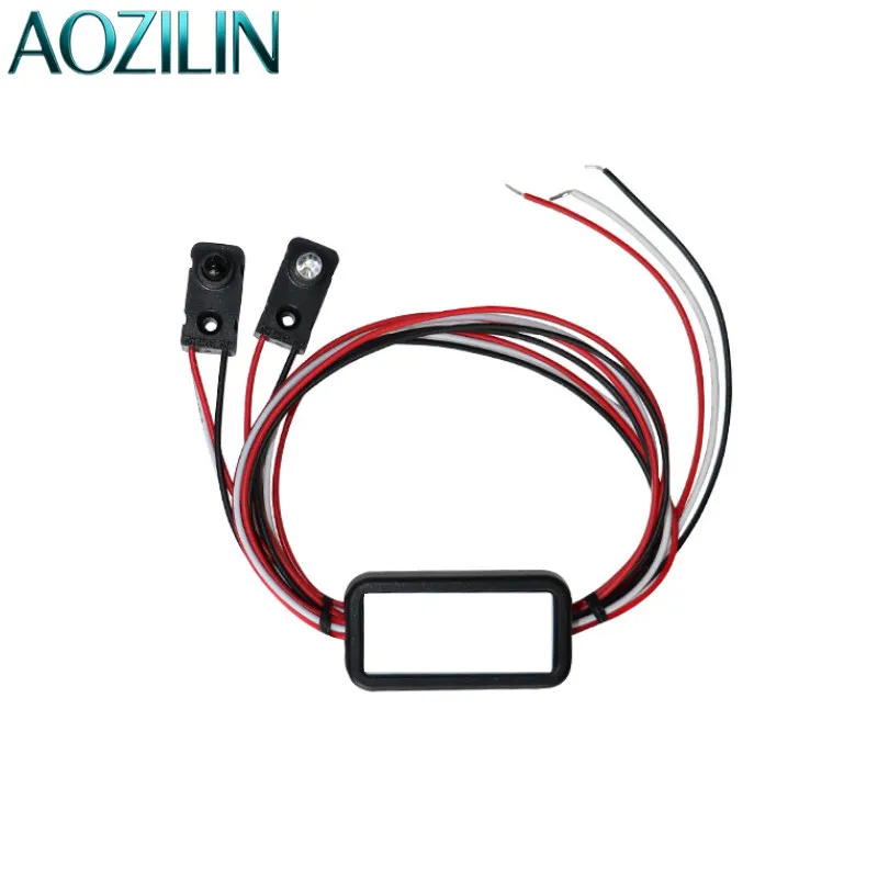 AOZILIN Through-Beam Photoelectric Sensor 5V-30V DC 30/50/80/100cm Infrared Opposite-Type Inductive Switch
AOZILIN Through-Beam Photoelectric Sensor 5V-30V DC 30/50/80/100cm Infrared Opposite-Type Inductive Switch