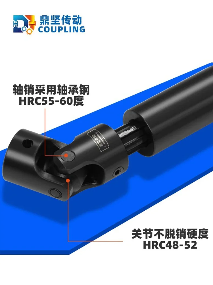 WSP high-precision miniature cross universal joint coupling single and double section retractable shaft stainless steel
WSP high-precision miniature cross universal joint coupling single and double section retractable shaft stainless steel