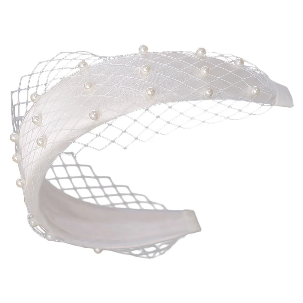 Headbands Hair Card Wide Headwear Pearl Accessories Gauze Decoration Fashionable Hoop Women Hair Band Comfortable Anti Slip
Headbands Hair Card Wide Headwear Pearl Accessories Gauze Decoration Fashionable Hoop Women Hair Band Comfortable Anti Slip