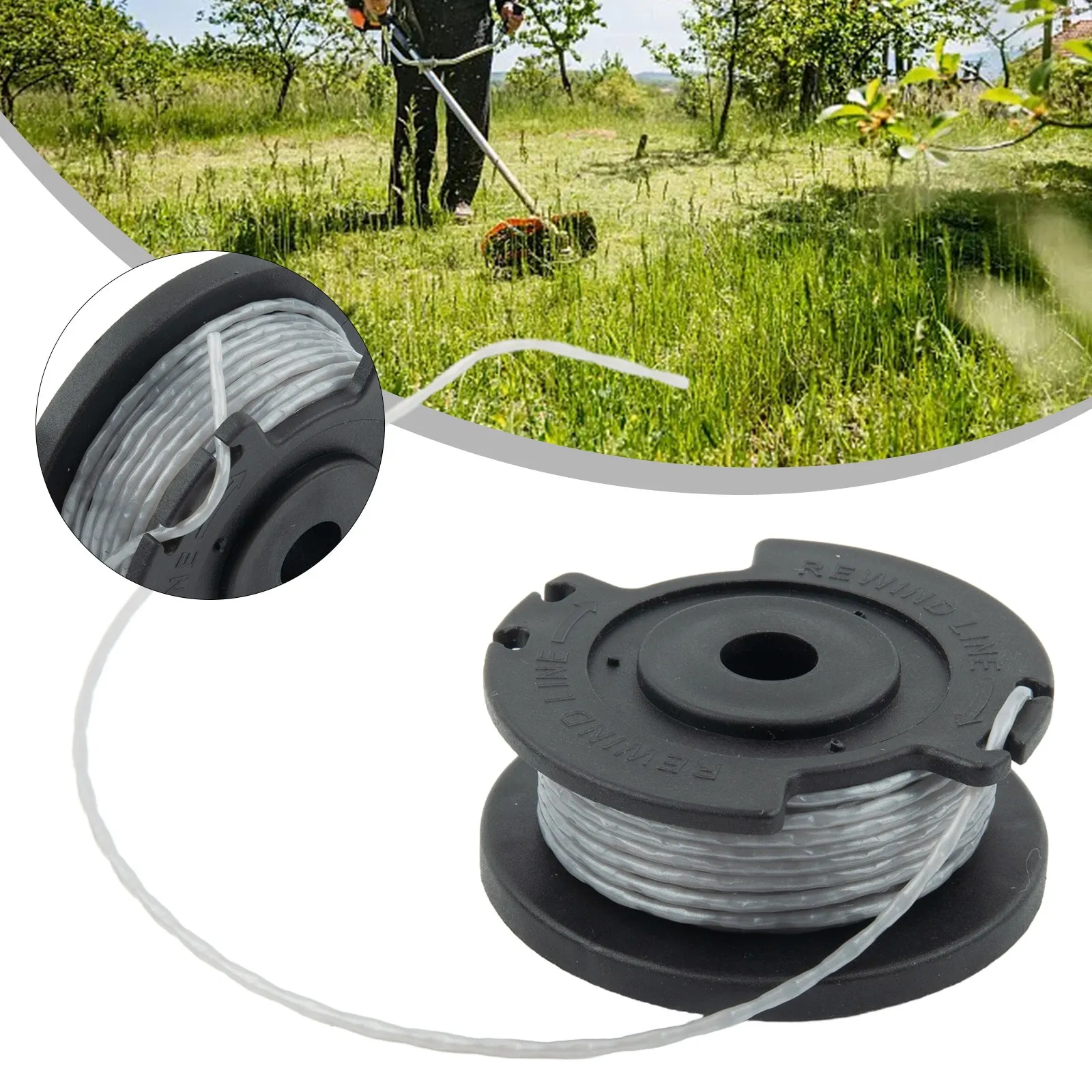 1/3 Pcs Spool Line For Karcher LTR 18-30 / Grass Edge Trimmer 18v 2.444-016.0 Replacement Spool Line For Grass Trimmer
1/3 Pcs Spool Line For Karcher LTR 18-30 / Grass Edge Trimmer 18v 2.444-016.0 Replacement Spool Line For Grass Trimmer