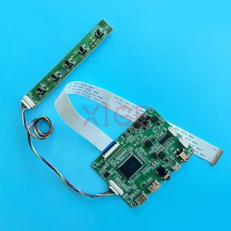 DIY Kit Controller Driver Board For B140HAN01.1 B140HAN01.2/1.3 2Mini-HDMI 1920x1080 EDP 30-Pin 14" Micro USB Laptop Display
DIY Kit Controller Driver Board For B140HAN01.1 B140HAN01.2/1.3 2Mini-HDMI 1920x1080 EDP 30-Pin 14" Micro USB Laptop Display