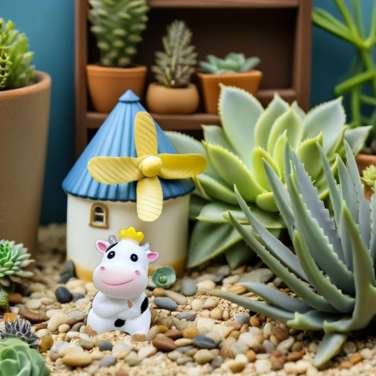 8Pcs Cow Ornaments Delicate Resin Miniature Dairy Cows for Garden Micro Landscape Decor Cute Small Animal Statues
8Pcs Cow Ornaments Delicate Resin Miniature Dairy Cows for Garden Micro Landscape Decor Cute Small Animal Statues