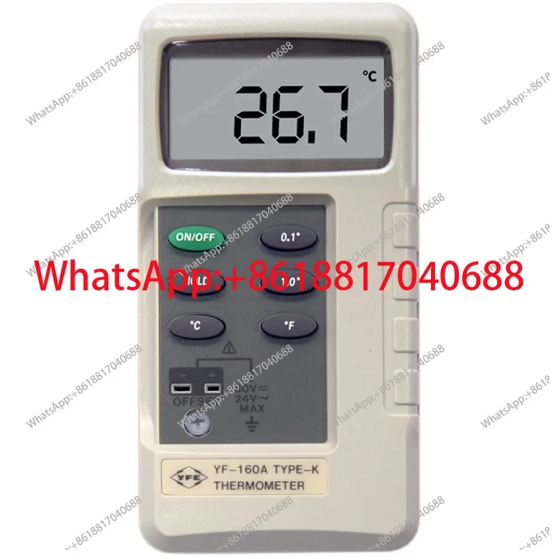 YF160A Thermocouple Thermometer Industrial High Precision Contact Thermometer
YF160A Thermocouple Thermometer Industrial High Precision Contact Thermometer