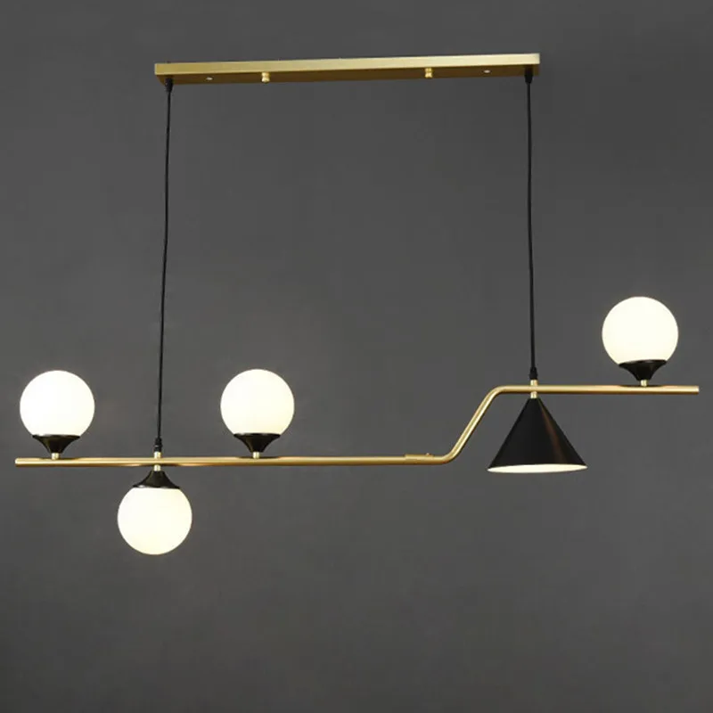 Nordic LED Chandelier For Dining Room Living Room Bar Modern Glass Ball Kitchen Ceiling Pendant Lights Black Luster Hanging Lamp
Nordic LED Chandelier For Dining Room Living Room Bar Modern Glass Ball Kitchen Ceiling Pendant Lights Black Luster Hanging Lamp