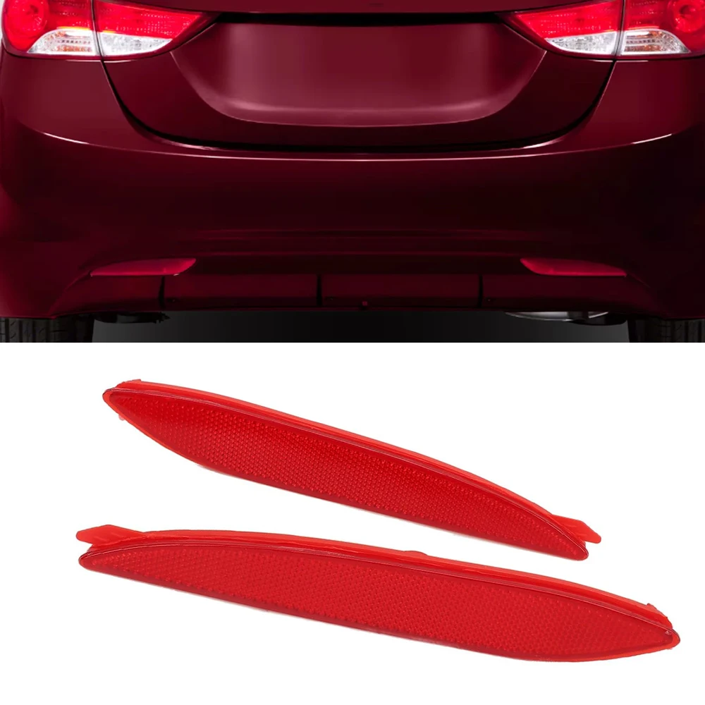 924063X000 924053X000 1 Pair left right Rear Bumper Reflectors reflective strips For Hyundai Elantra Limited 2011 2012 2013
924063X000 924053X000 1 Pair left right Rear Bumper Reflectors reflective strips For Hyundai Elantra Limited 2011 2012 2013