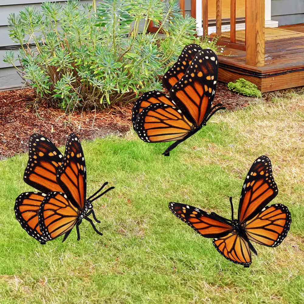 NEW 1PC/3PCS Simulated Butterfly Garden Floor Insertion Diy Outdoor Garden Grass Decoration Pile Plug-in Yard Art Decor
NEW 1PC/3PCS Simulated Butterfly Garden Floor Insertion Diy Outdoor Garden Grass Decoration Pile Plug-in Yard Art Decor