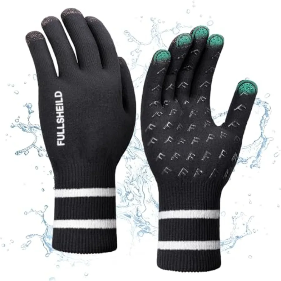 Waterproof Merino Wool Gloves for Men Non-Slip Touchscreen Knit Gloves for Fishing, Hiking, Hunting, Work
Waterproof Merino Wool Gloves for Men Non-Slip Touchscreen Knit Gloves for Fishing, Hiking, Hunting, Work