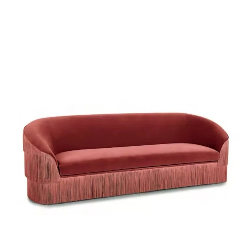 Italian fashion sofa, single and double three or four people light luxury arc
Italian fashion sofa, single and double three or four people light luxury arc
