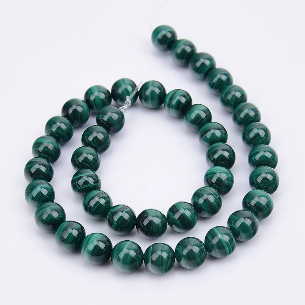 APDGG 10mm Natural Green Malachite Gems Stone Round Loose Beads 15.5" Strand Jewelry Making DIY
APDGG 10mm Natural Green Malachite Gems Stone Round Loose Beads 15.5" Strand Jewelry Making DIY