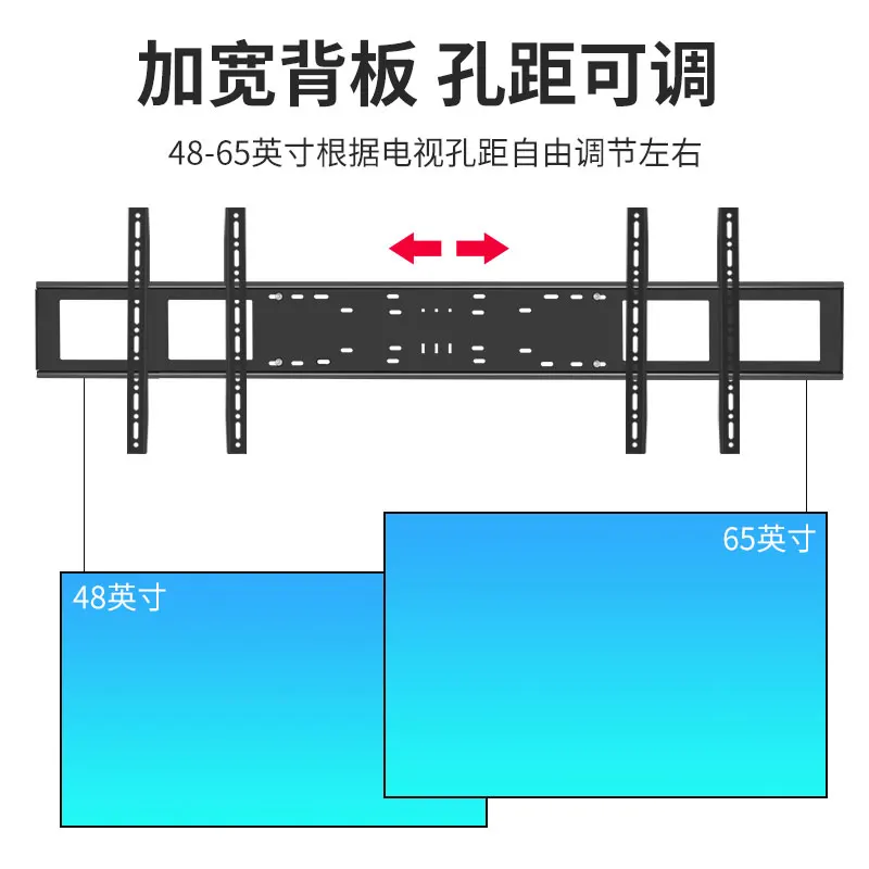 43-65 inch LCD TV floor bracket two TVs dual-screen mobile cart with main cabinet outdoor display rack
43-65 inch LCD TV floor bracket two TVs dual-screen mobile cart with main cabinet outdoor display rack