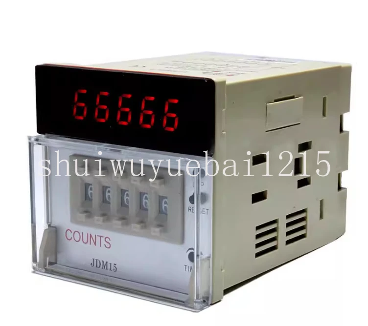 Новый цифровой 5-разрядный счетчик JDM15 (сложение/вычитание, реверсивный)
Новый цифровой 5-разрядный счетчик JDM15 (сложение/вычитание, реверсивный)