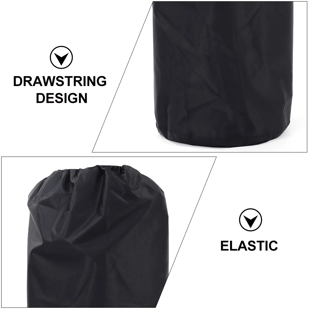 210D Oxford Cloth Waterproof Dustproof Gas Cylinder Cover for Small Propane Tank Camping Gear Black Elastic Design Fits Standard
210D Oxford Cloth Waterproof Dustproof Gas Cylinder Cover for Small Propane Tank Camping Gear Black Elastic Design Fits Standard