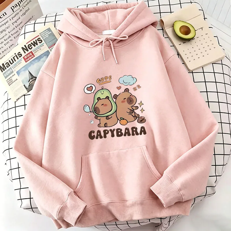 Funny Cartoon Capybara Print Hoodie Women/Men Kawaii Tops Sweatshirt for Girls Unisex Fashion Harajuku Graphic Hooded Pullovers
Funny Cartoon Capybara Print Hoodie Women/Men Kawaii Tops Sweatshirt for Girls Unisex Fashion Harajuku Graphic Hooded Pullovers