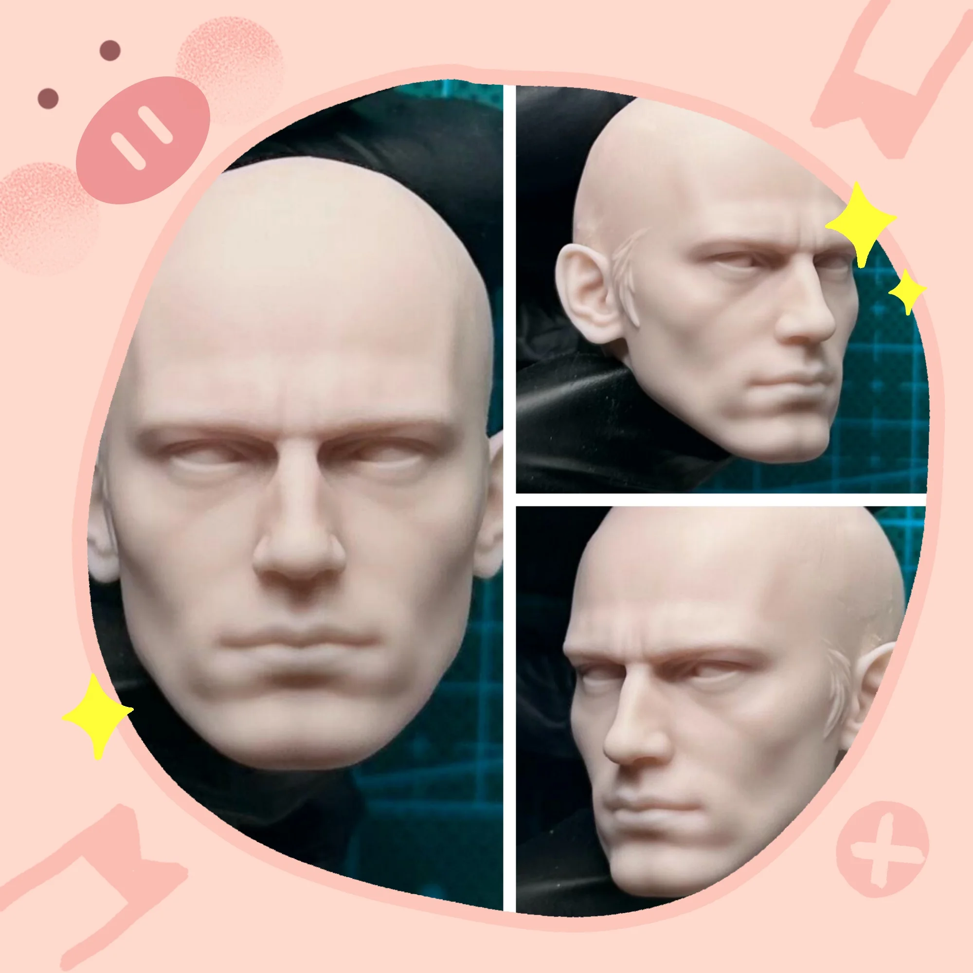 1/6 Unpainted Classic Game Character Leon Hair Transplant Version Male Head Carving Model Fit 12inchs Action Figure Body
1/6 Unpainted Classic Game Character Leon Hair Transplant Version Male Head Carving Model Fit 12inchs Action Figure Body