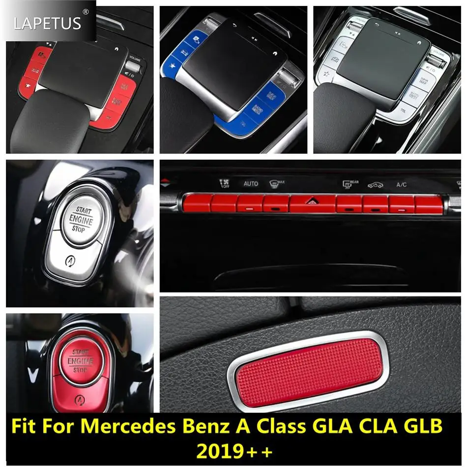 Car Multimedia Panel Start Stop Engine Button Air AC Outlet Cover Trim Fit For Benz A Class GLA CLA GLB 2019 - 2023 Accessories
Car Multimedia Panel Start Stop Engine Button Air AC Outlet Cover Trim Fit For Benz A Class GLA CLA GLB 2019 - 2023 Accessories