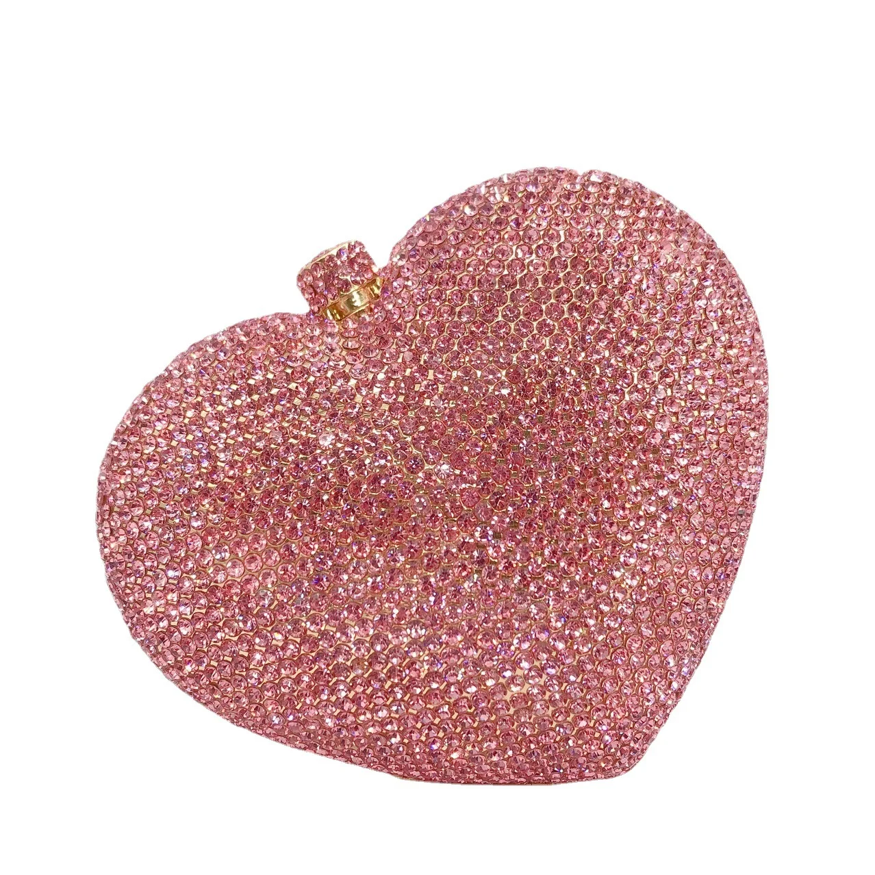 Diamond-encrusted Dinner Bag Pure Full Diamond Clutch Pink Love-shaped Crystal Women's Bag Heart Clutch Sac De Marque Luxe Femme
Diamond-encrusted Dinner Bag Pure Full Diamond Clutch Pink Love-shaped Crystal Women's Bag Heart Clutch Sac De Marque Luxe Femme
