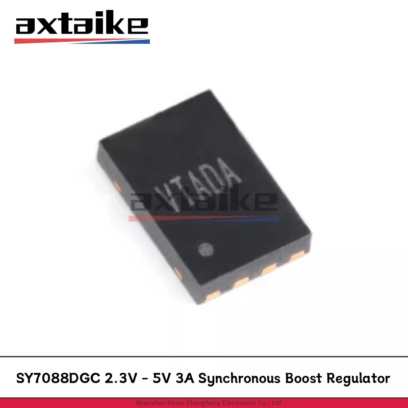 10PCS SY7088DGC DFN-8 SY7088 QFN SMD 2.3V - 5V 3A Synchronous Boost Regulator IC
10PCS SY7088DGC DFN-8 SY7088 QFN SMD 2.3V - 5V 3A Synchronous Boost Regulator IC
