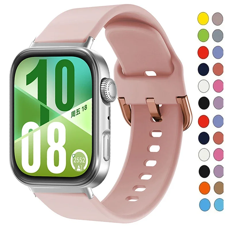 Sport Silicone Strap for Huawei Watch Fit 4 Pro 3 Band Soft Bracelet Correa for Huawei Fit3 Fit4 Fit4Pro Replacement Watchband
Sport Silicone Strap for Huawei Watch Fit 4 Pro 3 Band Soft Bracelet Correa for Huawei Fit3 Fit4 Fit4Pro Replacement Watchband