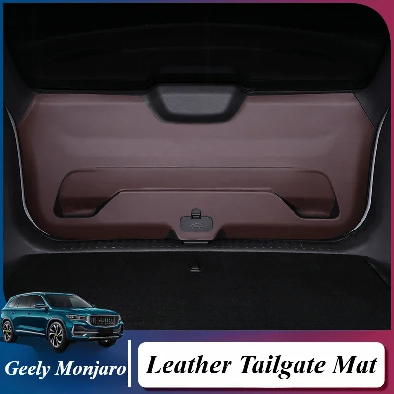 Для GEELY Monjaro Xingyue L KX11 2 шт., противоударная накладка на багажник автомобиля, кожаная защитная накладка на дверную панель багажника, пылезащитные коврики
Для GEELY Monjaro Xingyue L KX11 2 шт., противоударная накладка на багажник автомобиля, кожаная защитная накладка на дверную панель багажника, пылезащитные коврики