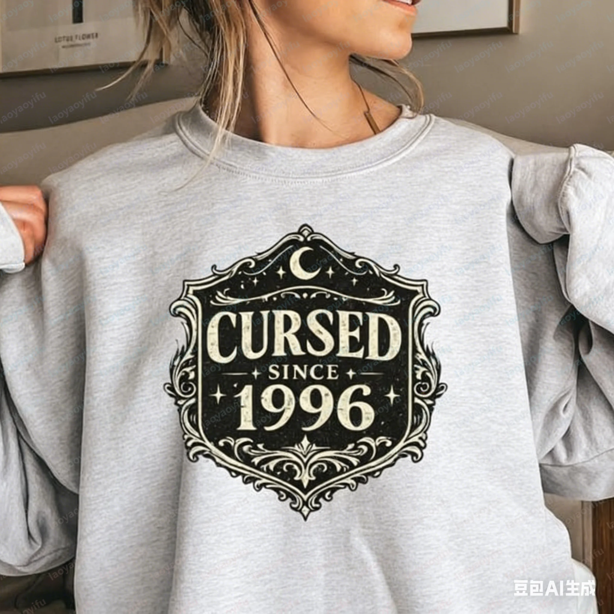 Cursed Since 1996 Sweatshirt Gothic 30th Birthday Shirt Choose Your Custom Year Romantic Goth Gift Dark Academia Clothing Tops
Cursed Since 1996 Sweatshirt Gothic 30th Birthday Shirt Choose Your Custom Year Romantic Goth Gift Dark Academia Clothing Tops