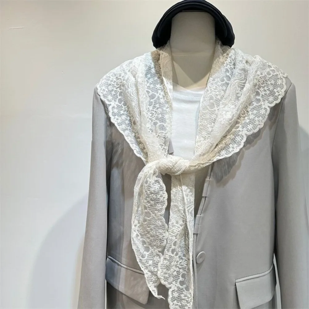 Elegant Lace Up Triangle Hip Scarf Detachable Tulle Crochet Short Skirt Wrap Sweet Versatile Embroidery Waist Belt Casual
Elegant Lace Up Triangle Hip Scarf Detachable Tulle Crochet Short Skirt Wrap Sweet Versatile Embroidery Waist Belt Casual