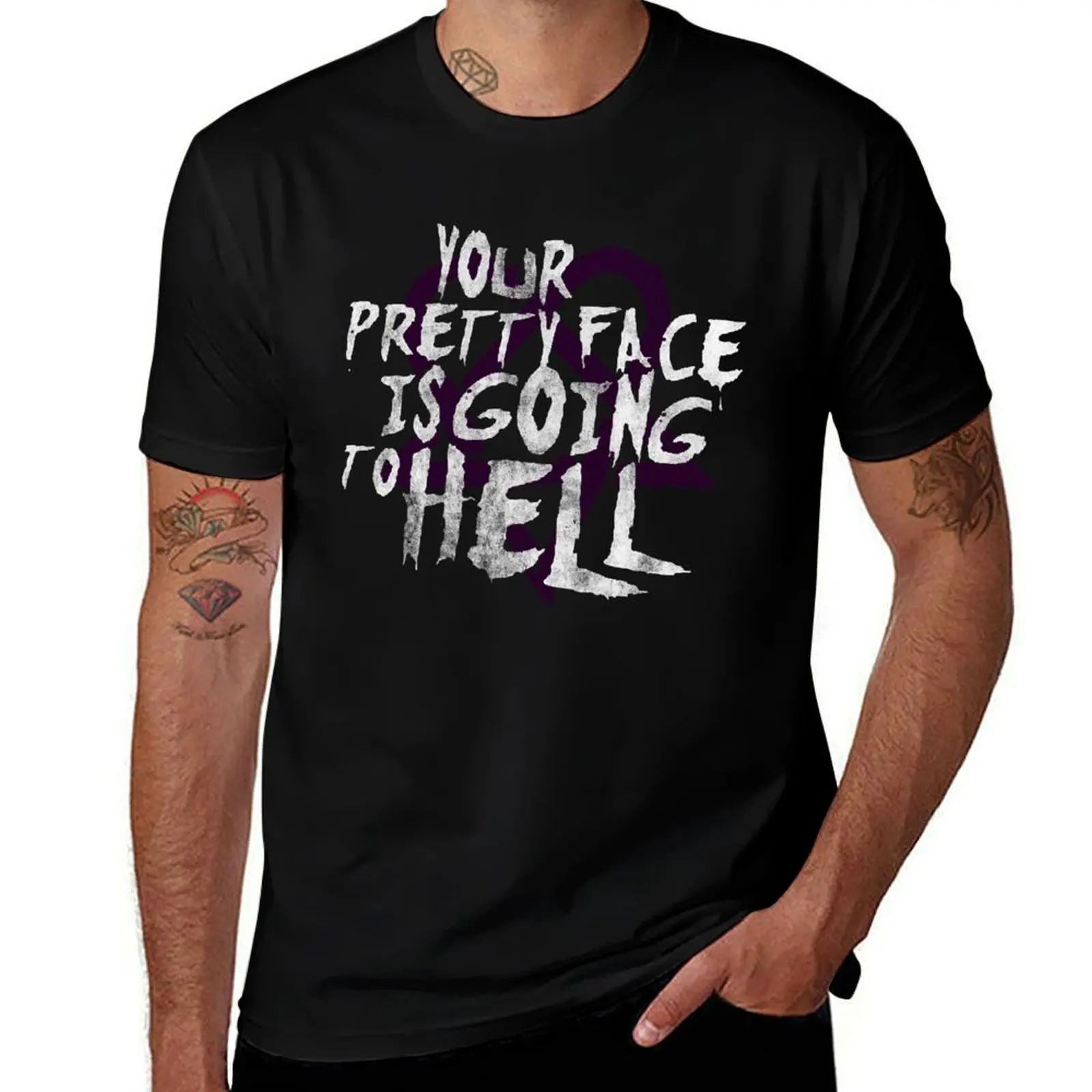 Him band your pretty face is going to hell heartagram him T-Shirt cotton t shirt man man t shirt cotton t shirt for man T-shirt
Him band your pretty face is going to hell heartagram him T-Shirt cotton t shirt man man t shirt cotton t shirt for man T-shirt