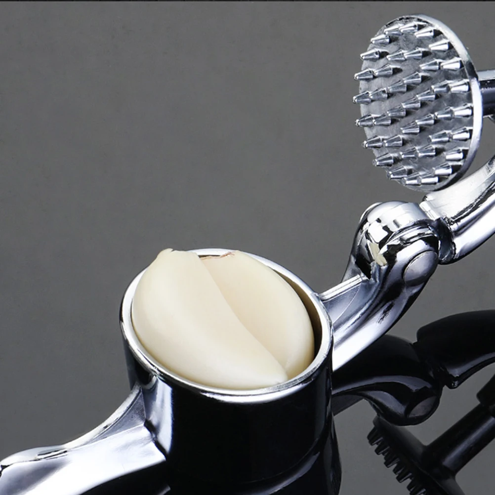 Garlic Press 1 Unit Zinc Alloy Green Sturdy Construction Effortless Squeeze for Garlic Cloves Skin on Off Easy
Garlic Press 1 Unit Zinc Alloy Green Sturdy Construction Effortless Squeeze for Garlic Cloves Skin on Off Easy