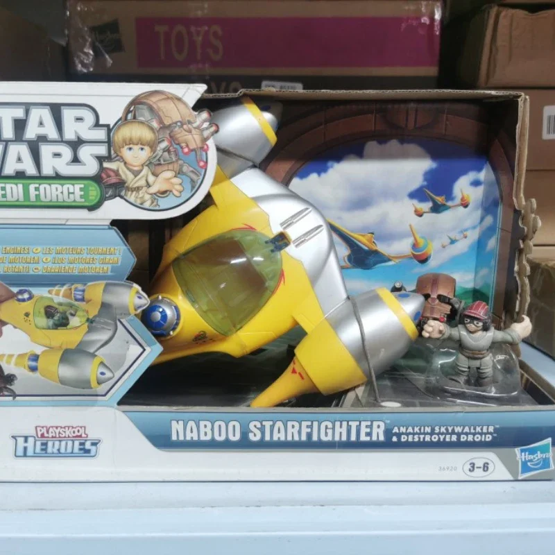Hasbro Starwarse Advanceds Chariots Naboos starfighting, модель, игрушка, периферийное оборудование, подарки для детей
Hasbro Starwarse Advanceds Chariots Naboos starfighting, модель, игрушка, периферийное оборудование, подарки для детей